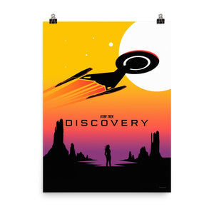 Star Trek: Discovery Póster Desert Premium Luster