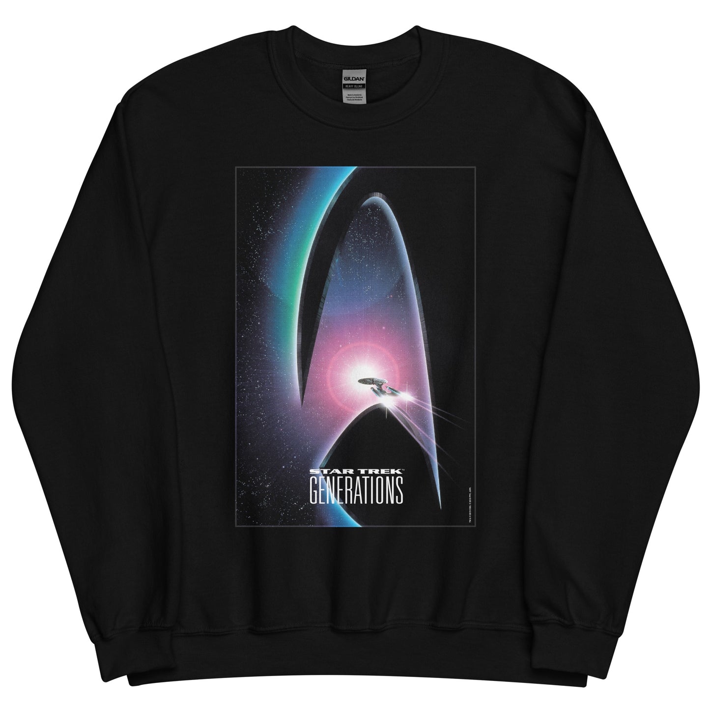 Star Trek: Generations Delta Logo Sweatshirt molletonné à col roulé