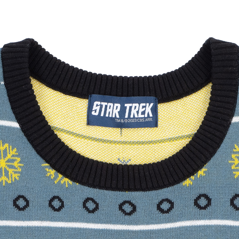 Star Trek Vivre longtemps et prospérer La fête Pull tricoté