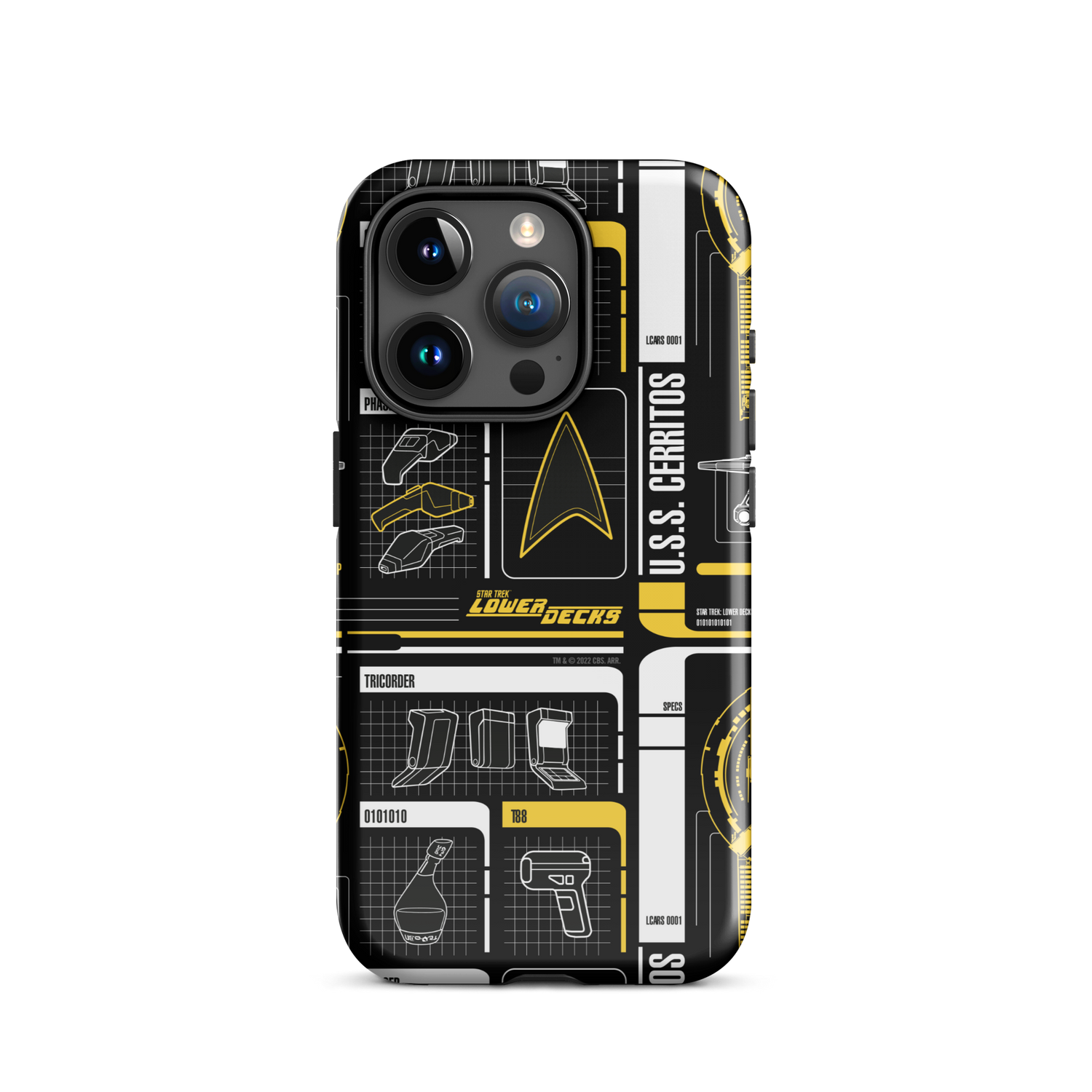 Star Trek: Lower Decks U.S.S Cerritos Pattern Tough Phone Case - iPhone - Paramount Shop