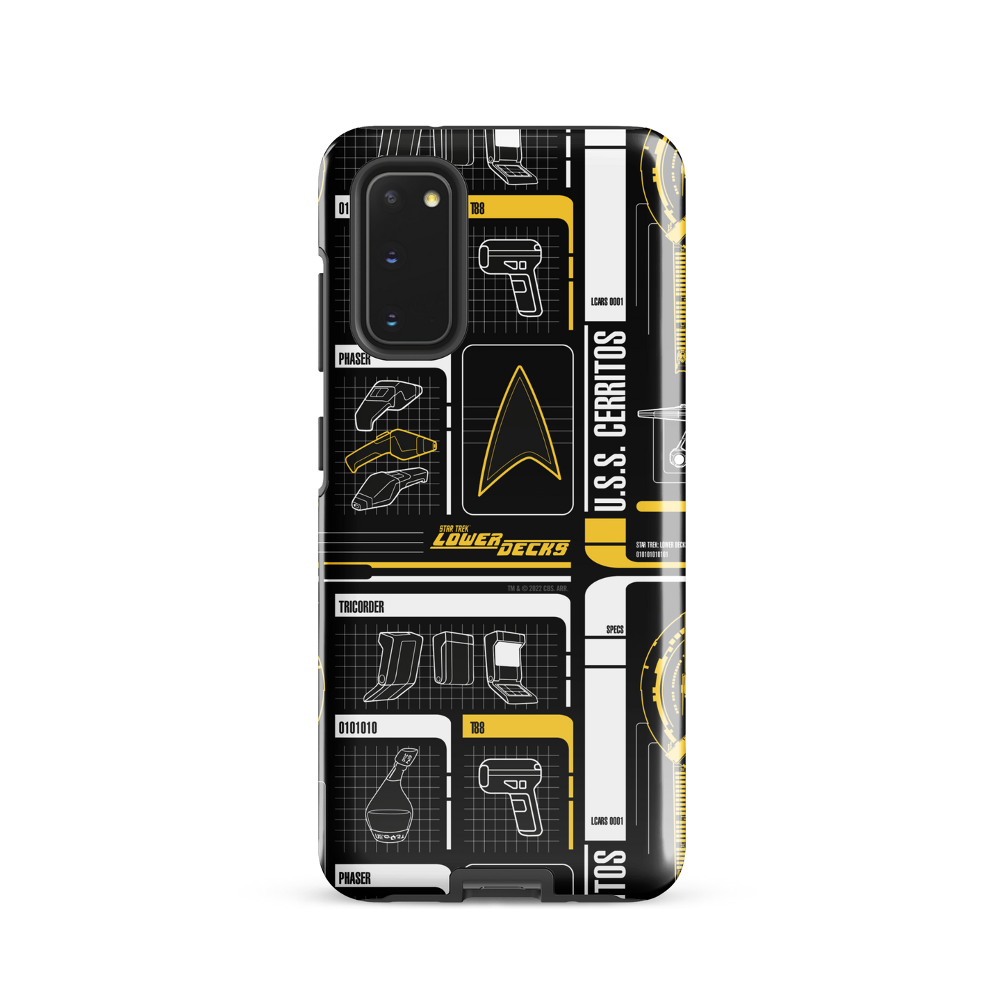 Star Trek: Lower Decks U.S.S Cerritos Muster Tough Telefon Fall - Samsung