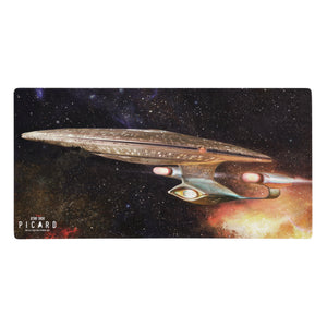 Star Trek Alfombrilla de juego Picard U.S.S. Enterprise 1701-D