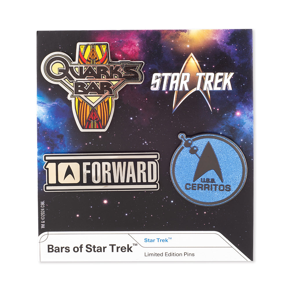 Star Trek Die Bars von Star Trek Sammelnadel-Set