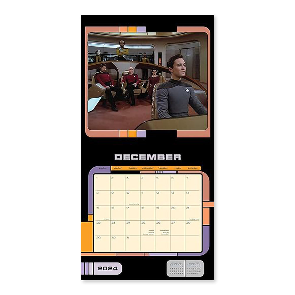 Star Trek The Next Generation 2024 Wandkalender Paramount Shop