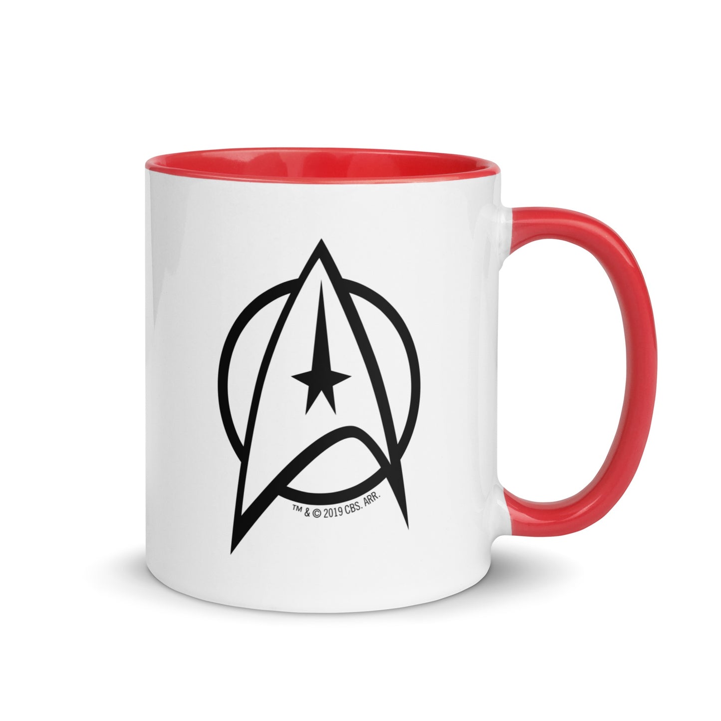 Star Trek: The Original Series Delta Personalisierbar 11 oz Zweifarbig Tasse