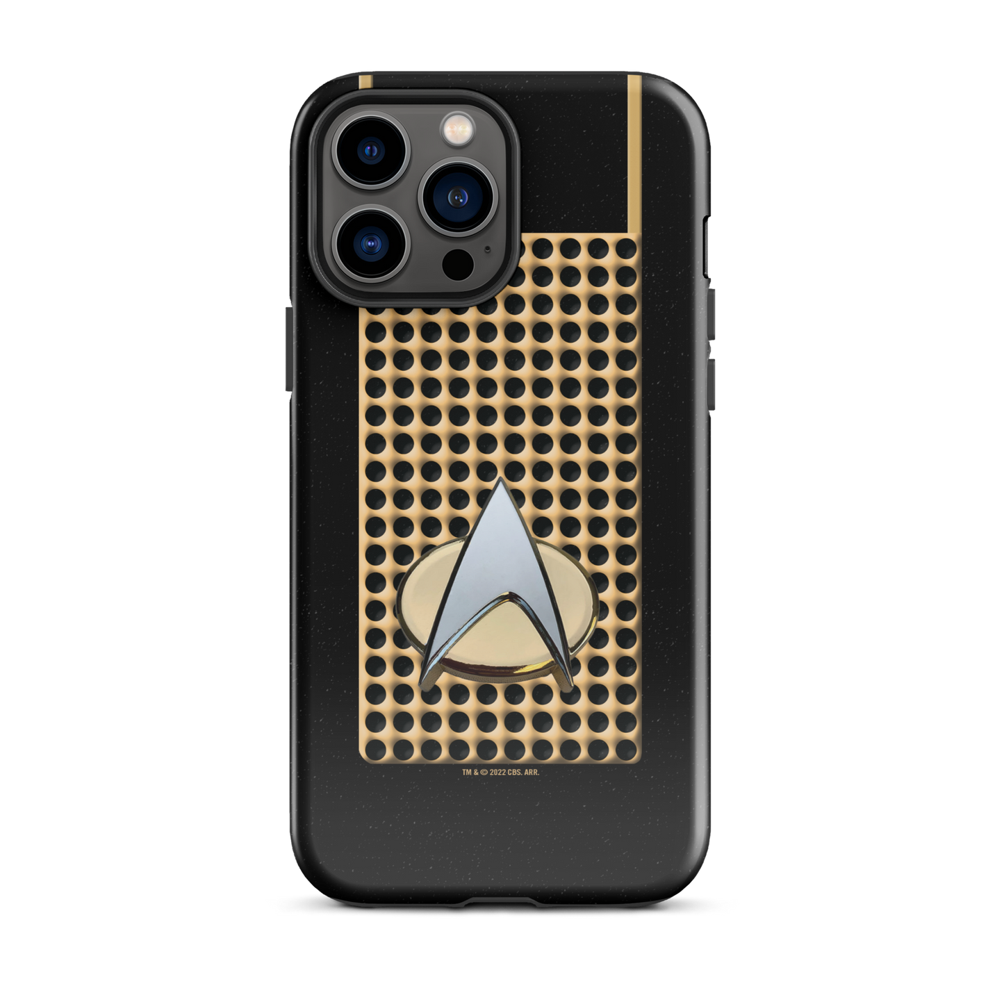 Star Trek: The Original Series Funda de teléfono resistente Communicator Delta Large - iPhone