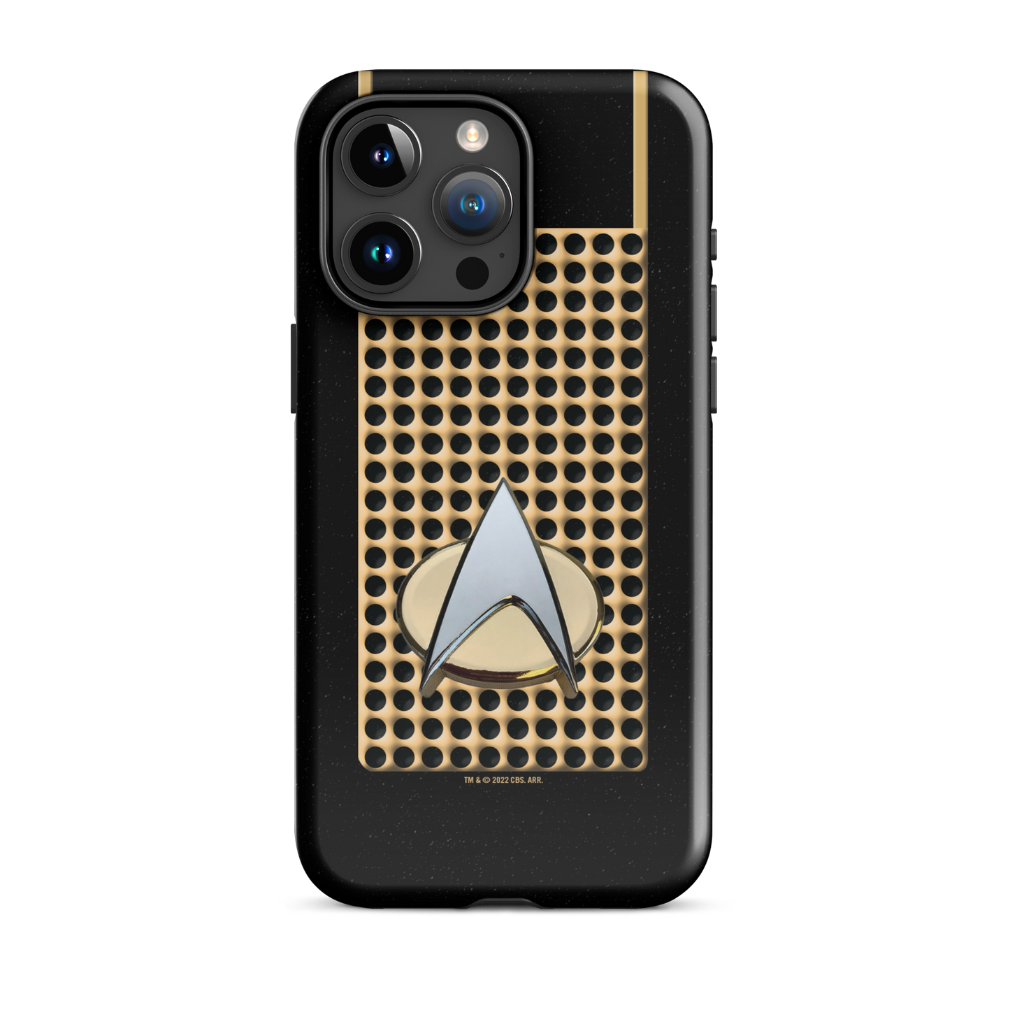 Star Trek: The Original Series Funda de teléfono resistente Communicator Delta Large - iPhone