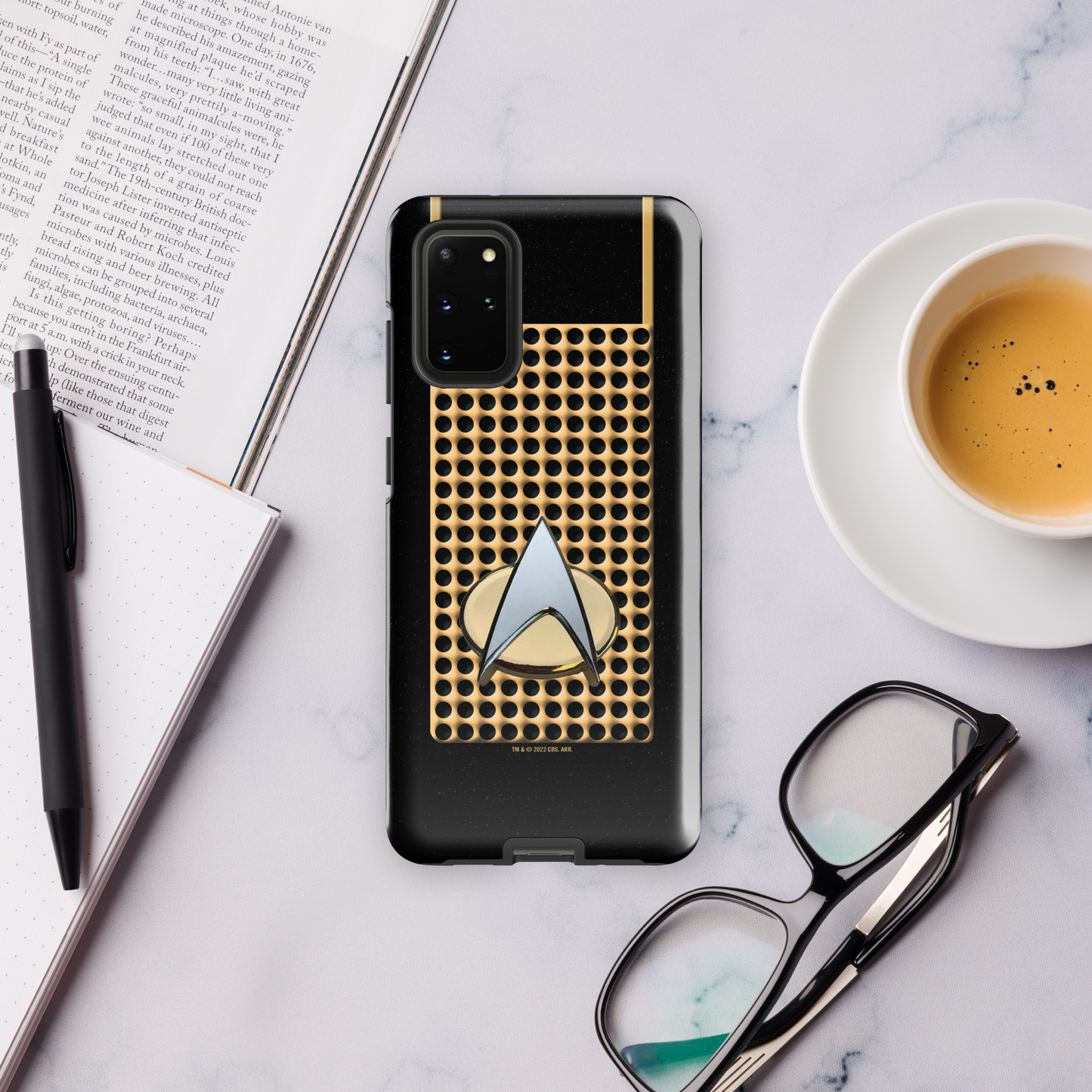 Star Trek: The Original Series Communicator Delta Large Tough Telefon Fall - Samsung