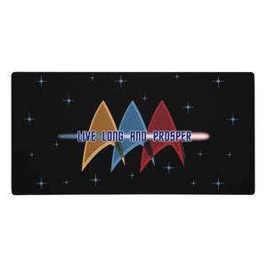 Star Trek The Original Series Live Long and Prosper Desk Mat