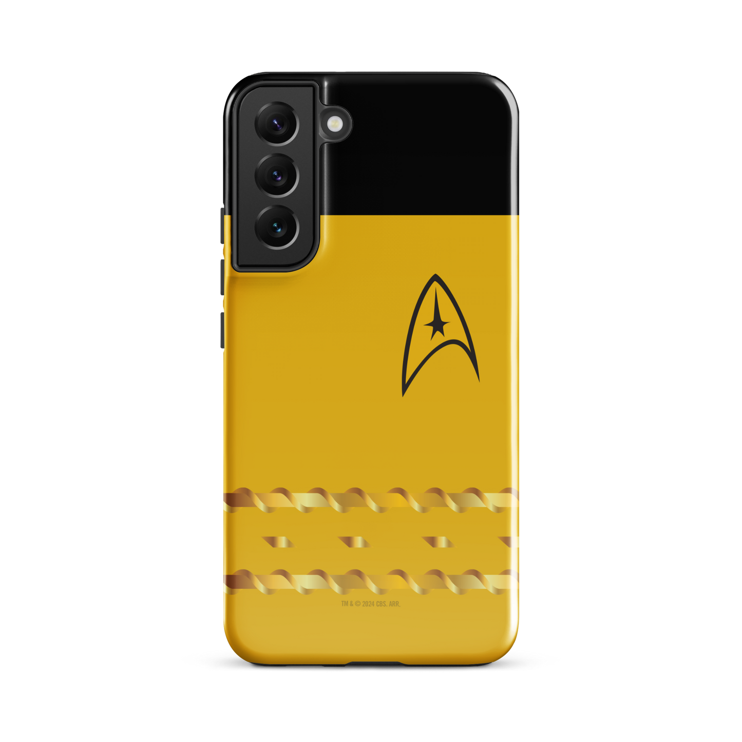Star Trek Gelbe Starfleet Command Rank Tough Phone Case - Samsung