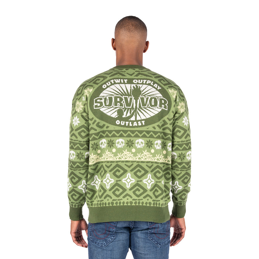 Survivor 2024 Exclusive Holiday Sweater