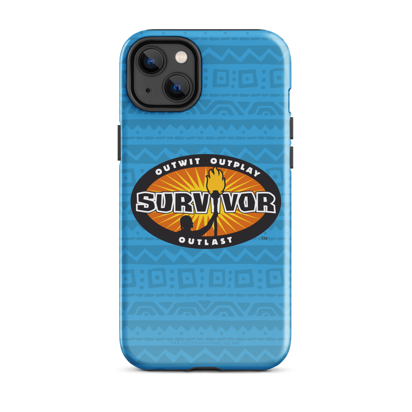 Survivor Logo Robuste Handytasche - iPhone