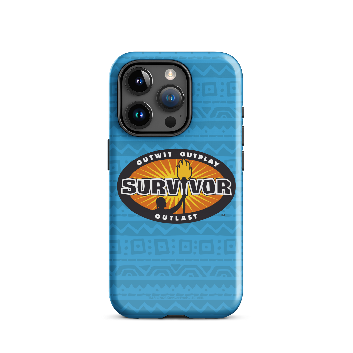 Survivor Logo Robuste Handytasche - iPhone
