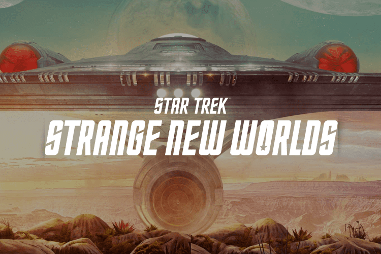 Star Trek: Strange New Worlds Logo 16 oz Stainless Steel Thermal Trave