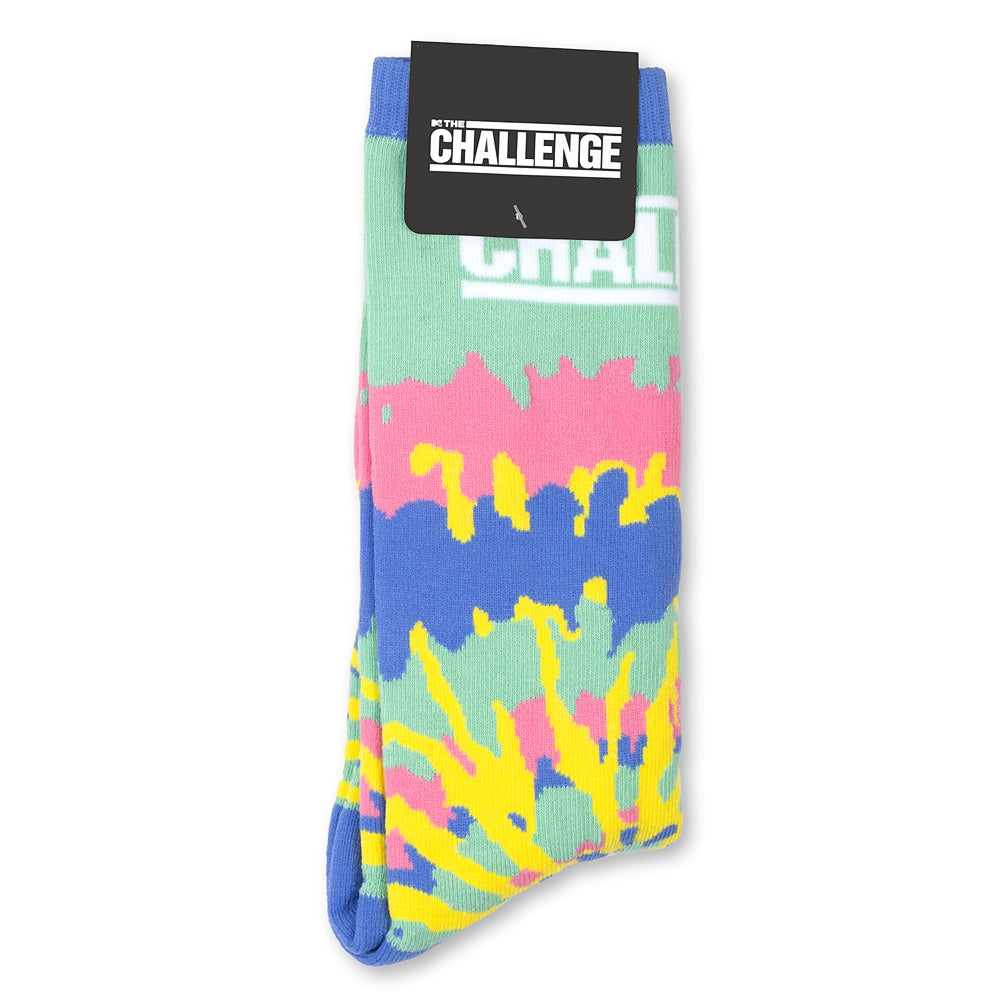 The Challenge Camiseta Athletic Tie-Dye Calcetines