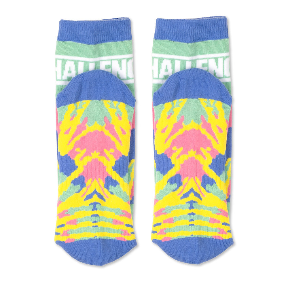 The Challenge Sportliche Tie-Dye Crew Socken