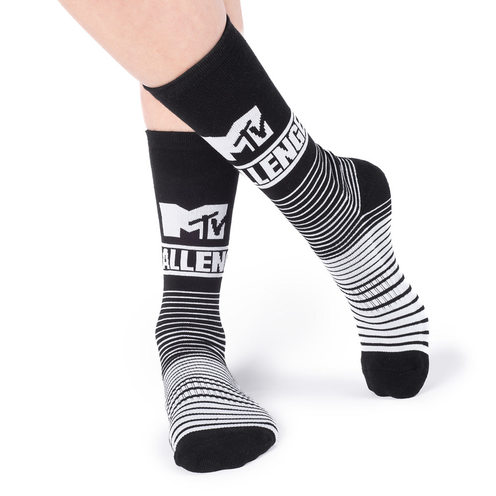 The Challenge Athletic Stripe Crew Socken