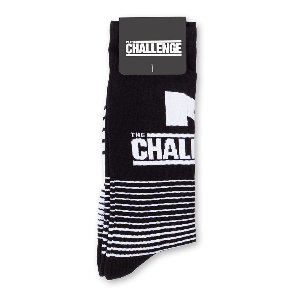 The Challenge Collier athlétique à rayures Chaussettes