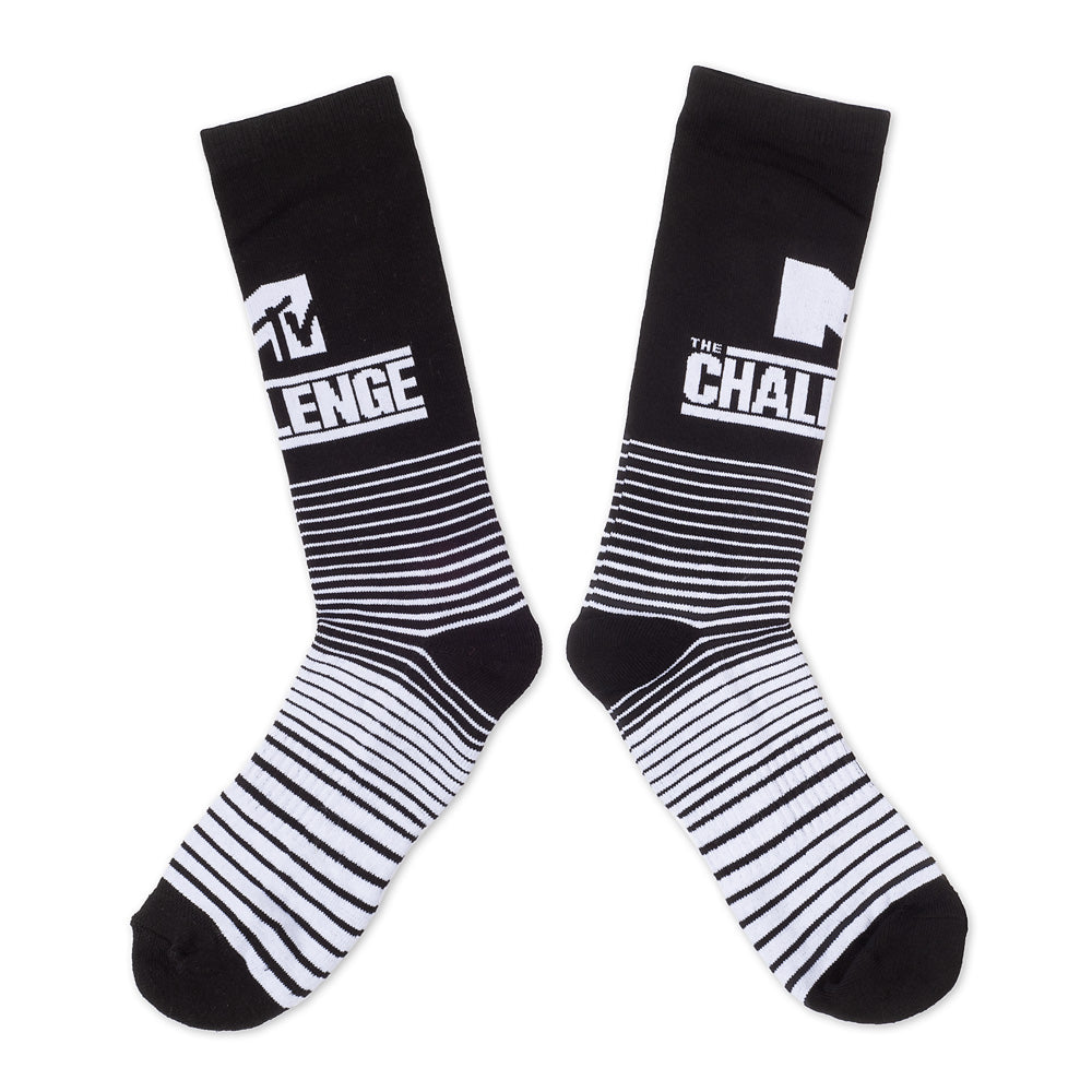 The Challenge Athletic Stripe Crew Socks