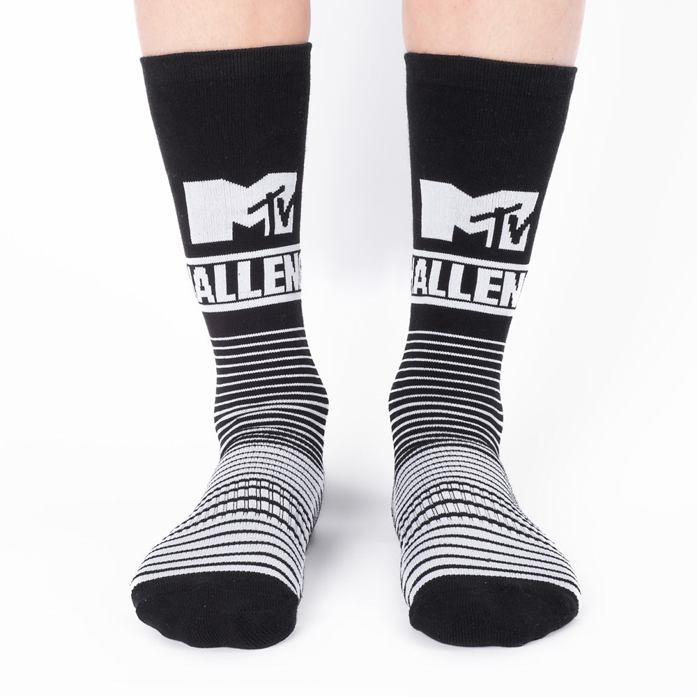 The Challenge Athletic Stripe Crew Socken