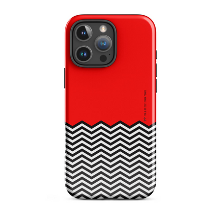 Twin Peaks Étui résistant pour téléphone portable Red Room Chevron - iPhone