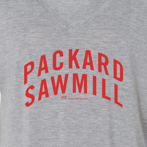 Twin Peaks Packard Sawmill Women's Relaxed V-Neck T-Shirt