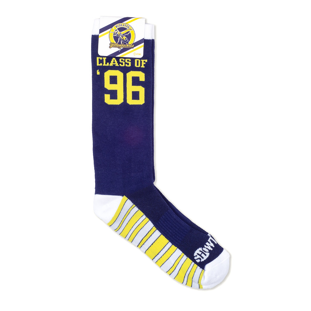 Yellowjackets WHS Class of '96 Socks