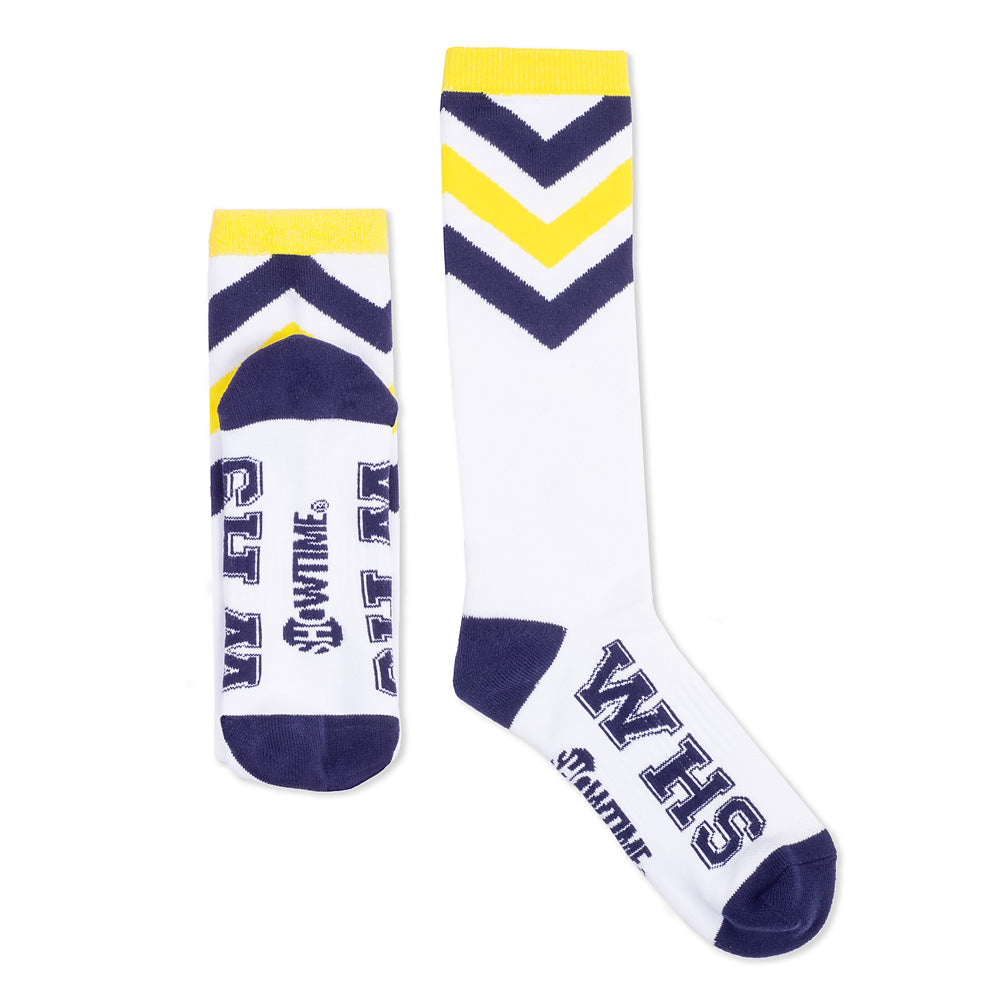 Yellowjackets WHS Chevron Chaussettes