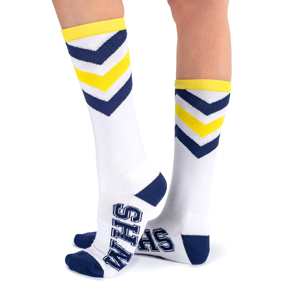 Yellowjackets WHS Chevron Chaussettes