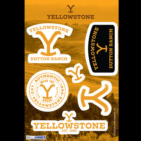 Yellowstone Logo Wall Stickers