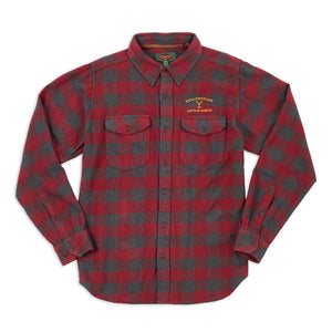 Yellowstone Embroidered South Fork Plaid Shirt