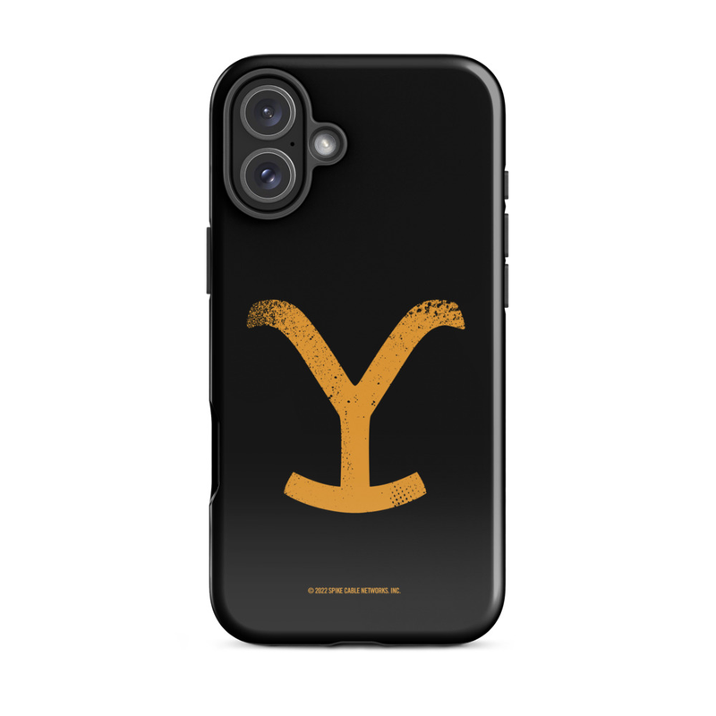 Yellowstone Y Logo Robuste Handytasche - iPhone