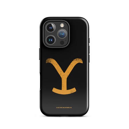 Yellowstone Y Logo Robuste Handytasche - iPhone