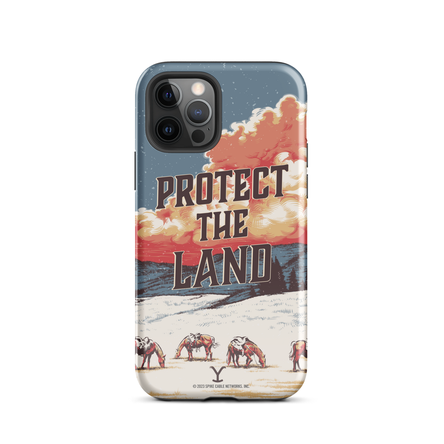 Yellowstone Protect the Land Tough Phone Case - iPhone