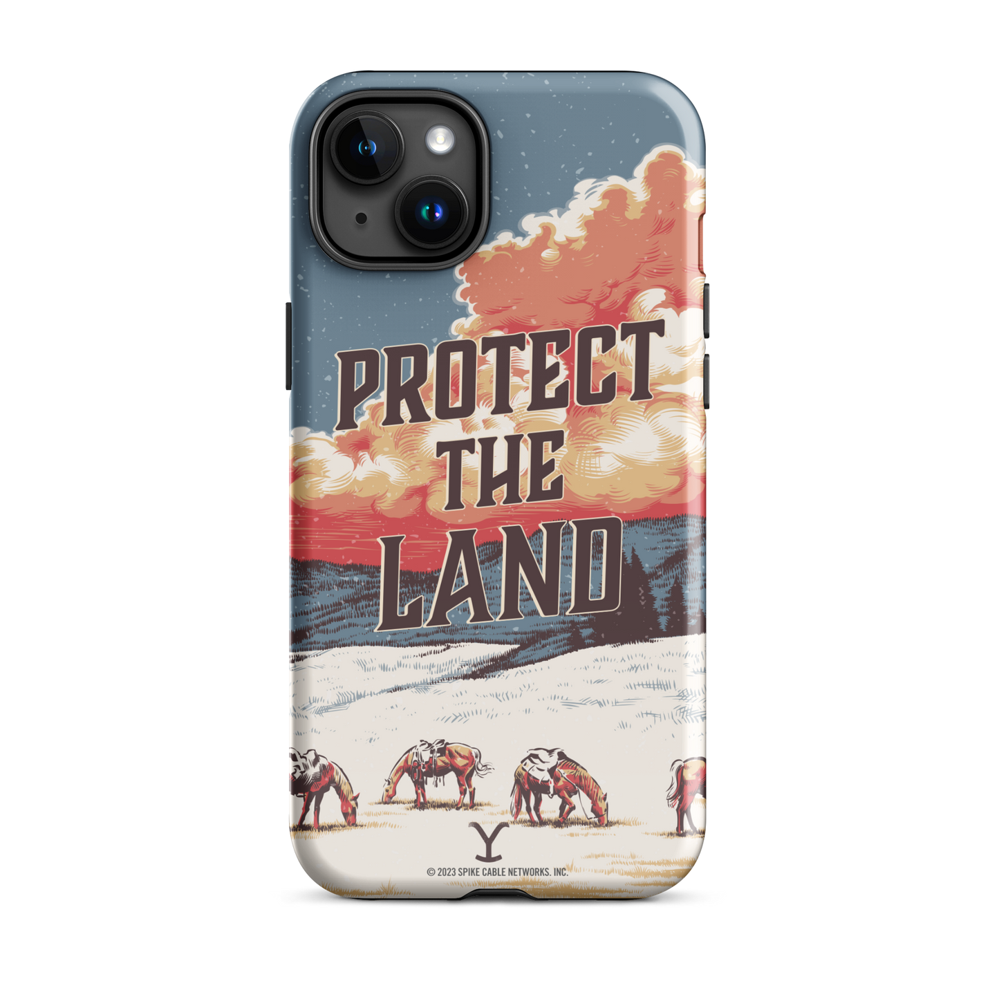 Yellowstone Protégez la terre Étui résistant pour téléphone - iPhone