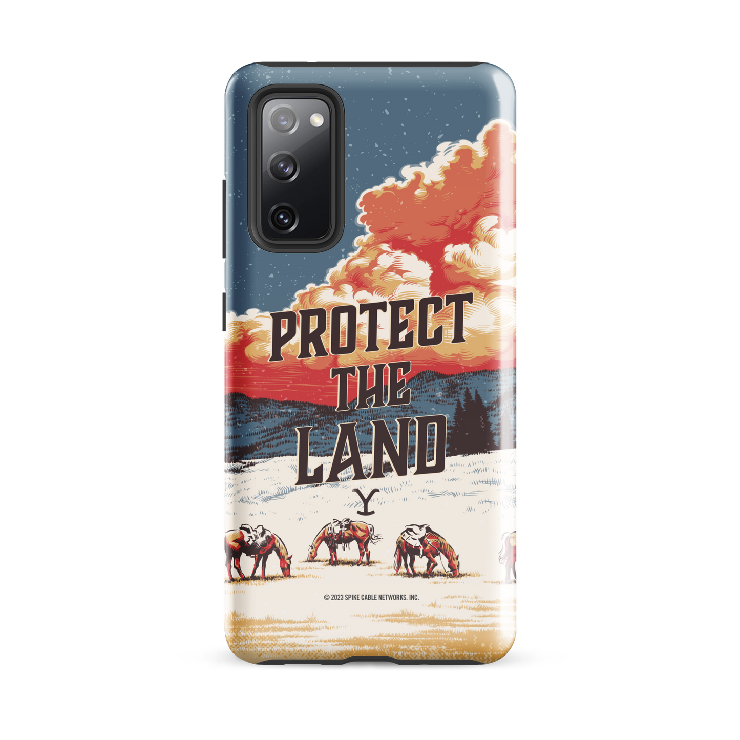 Yellowstone Schützen Sie das Land Tough Phone Case - Samsung
