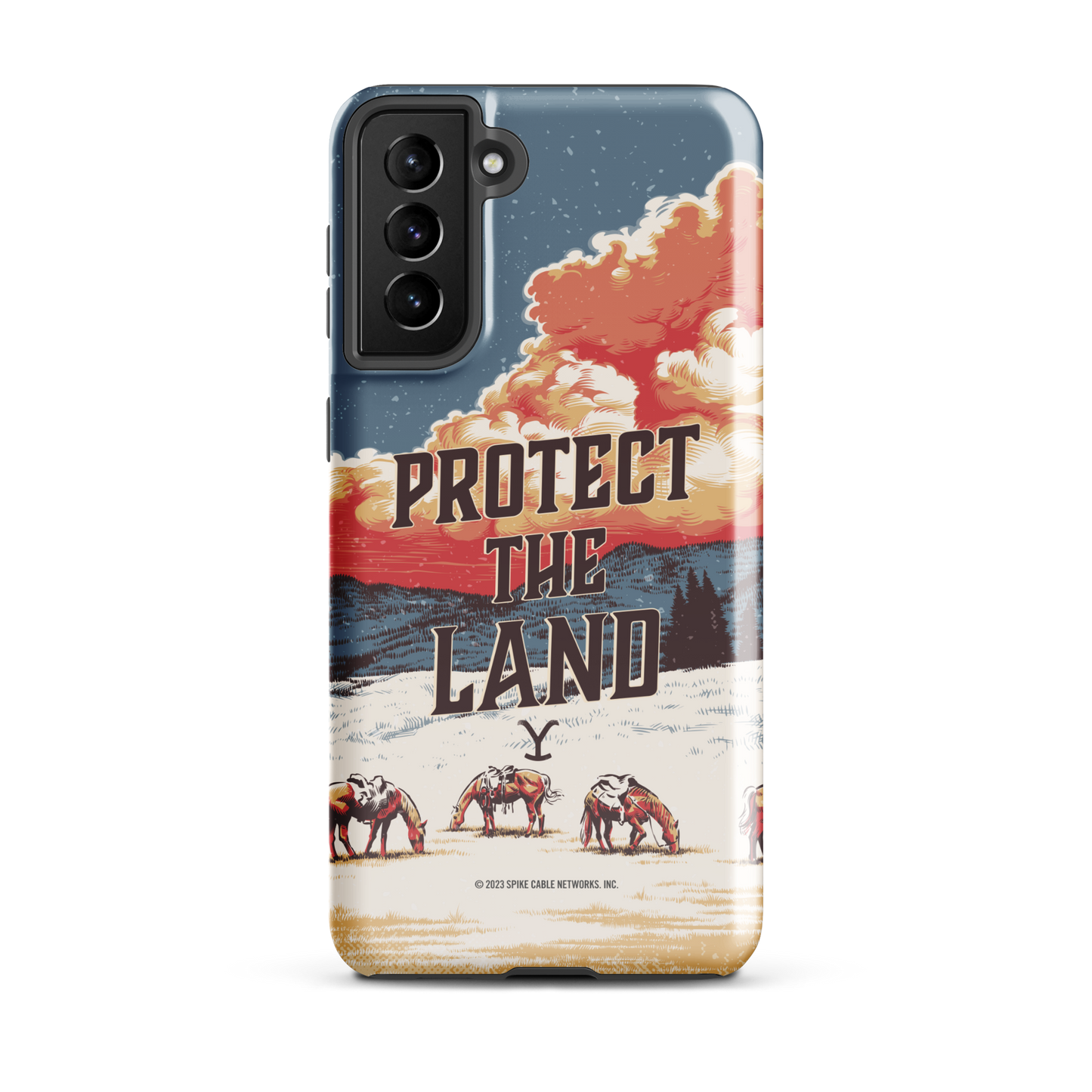Yellowstone Schützen Sie das Land Tough Phone Case - Samsung