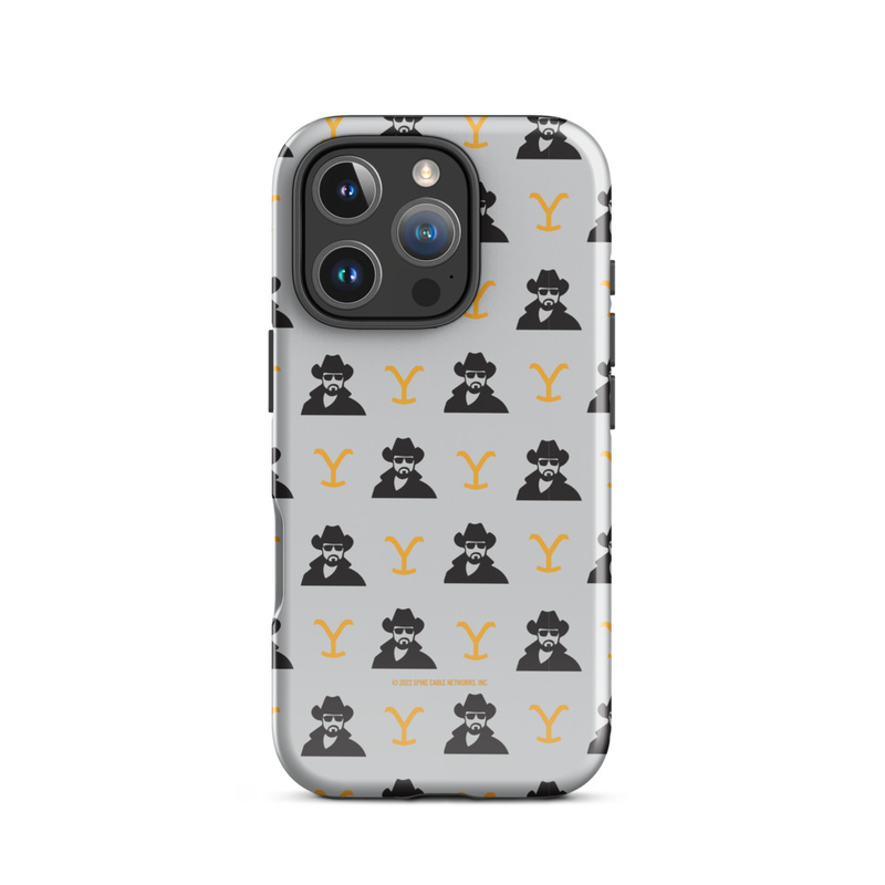 Yellowstone RIP Pattern Tough Phone Case - iPhone