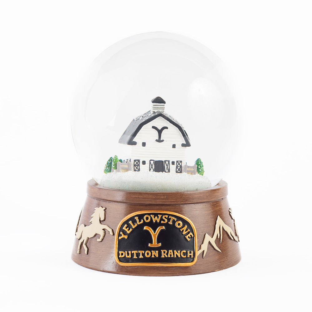 Yellowstone Ranch Dutton Snow Globe