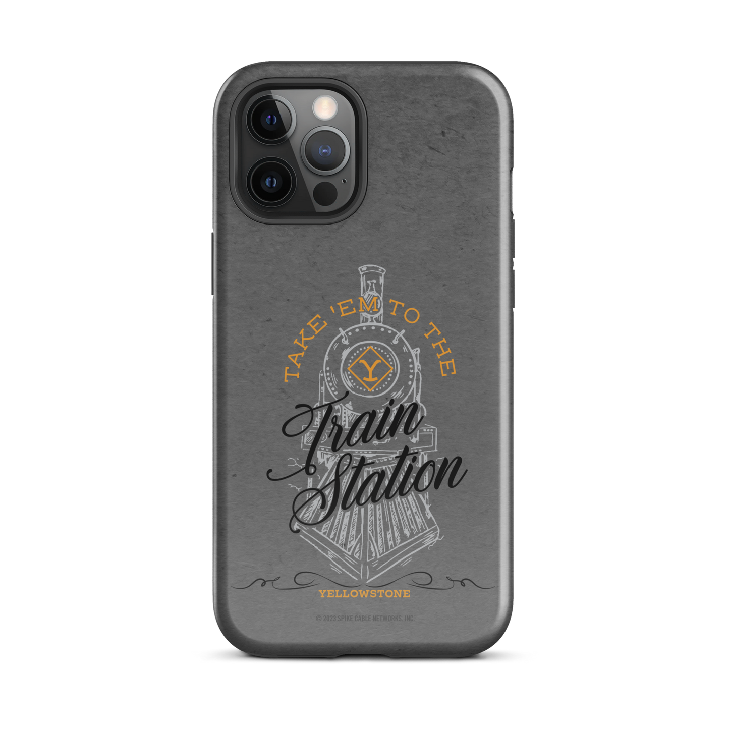 Yellowstone Funda resistente Estación de tren - iPhone