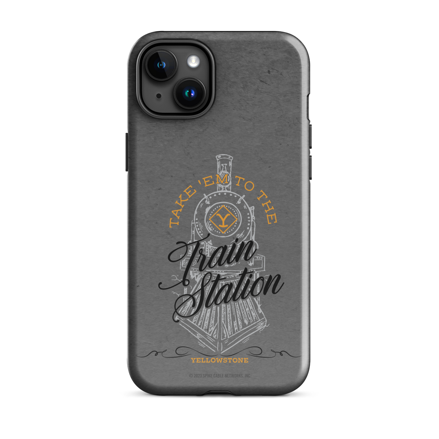 Yellowstone Train Station Tough Phone Case - iPhone