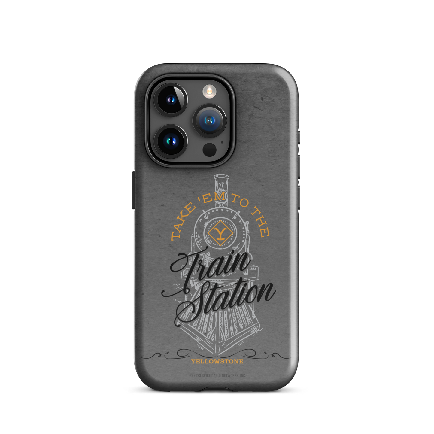 Yellowstone Train Station Tough Phone Case - iPhone