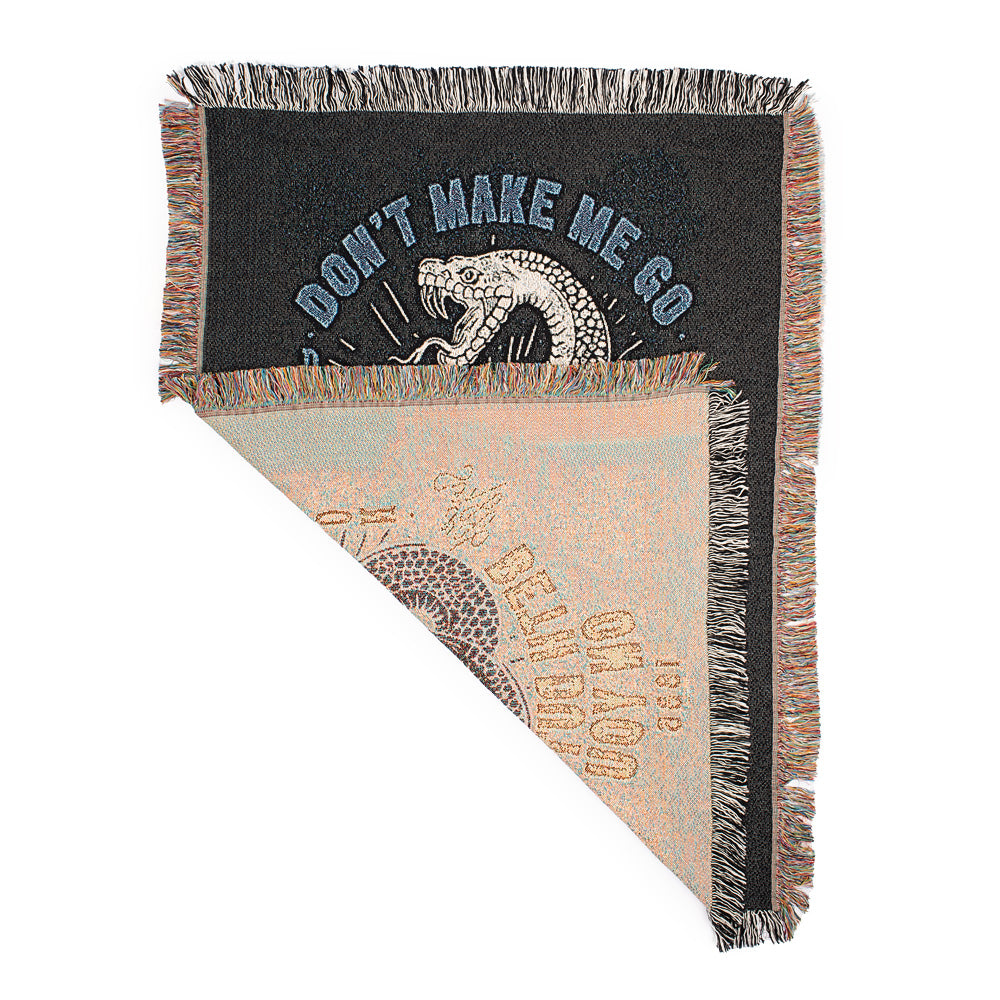 Yellowstone Snake Beth Dutton On You Woven Blanket