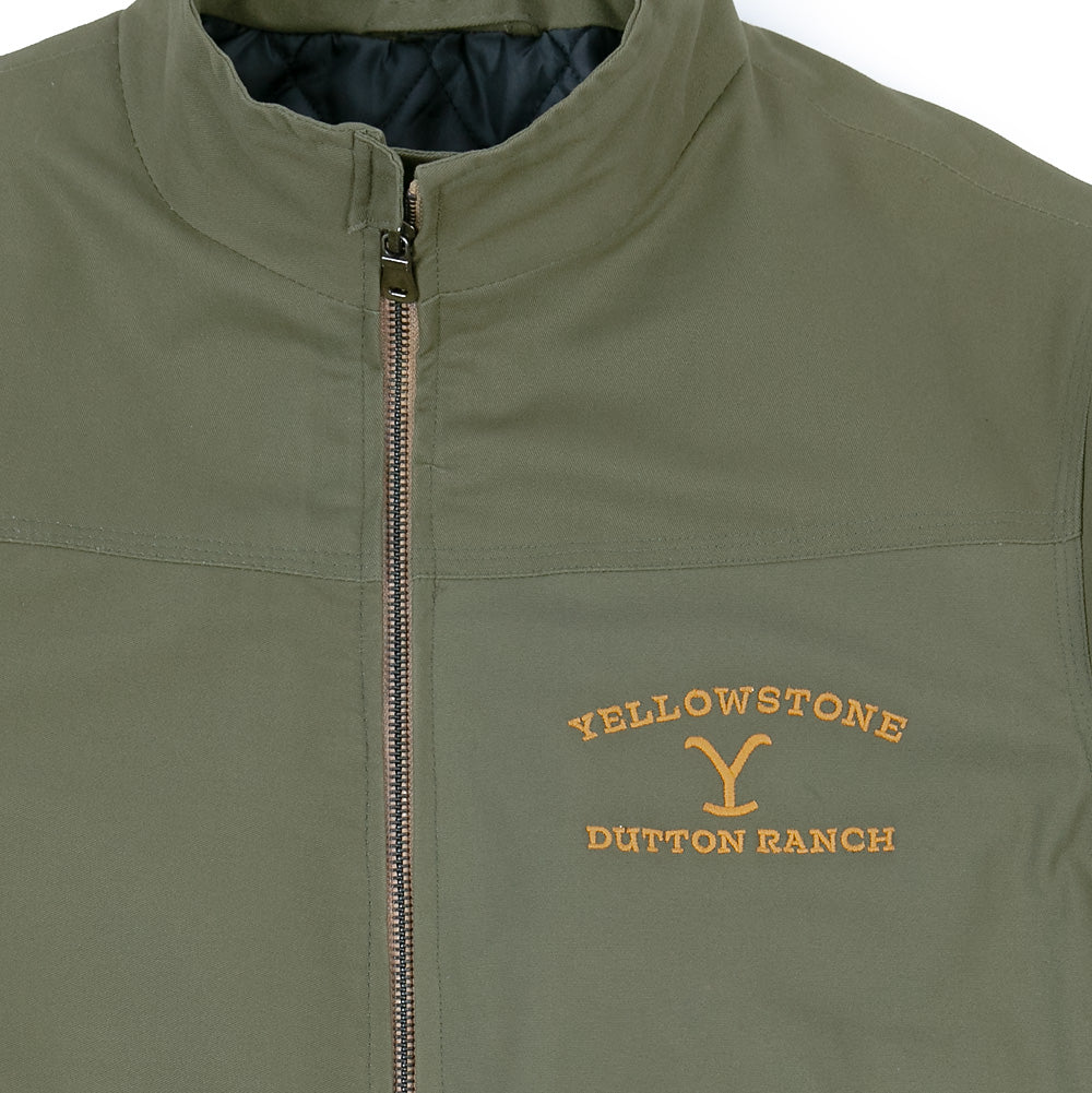 Yellowstone Dutton Ranch Olive Jacket