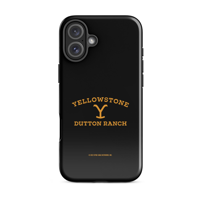 Yellowstone Funda de teléfono resistente Dutton Ranch - iPhone