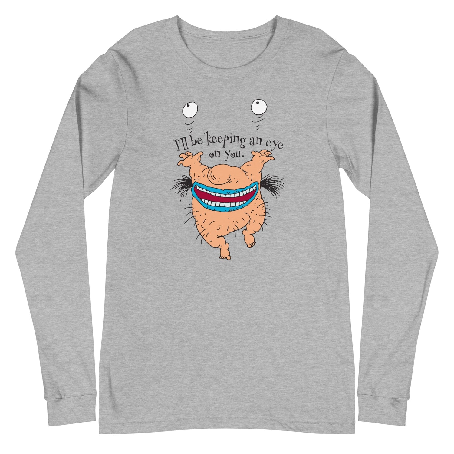 Aaahh!!! Real Monsters Krumm Eye on You Unisex Long Sleeve T - Shirt - Paramount Shop