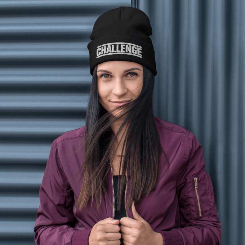The Challenge Embroidered Beanie