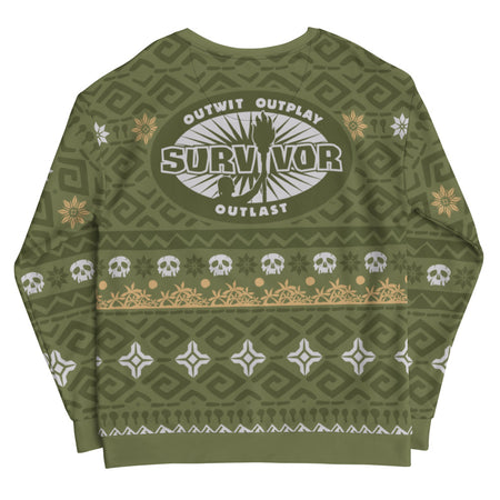 Survivor The Tribe Has Spoken Holiday Crewneck Sweatshirt