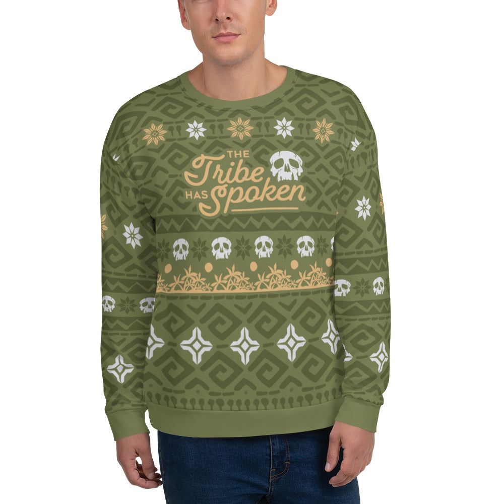 Survivor The Tribe Has Spoken Holiday Crewneck Sweatshirt