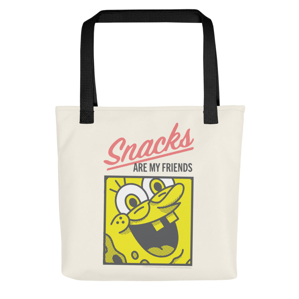 Bob l'éponge Sac fourre-tout "Snacks Are My Friends